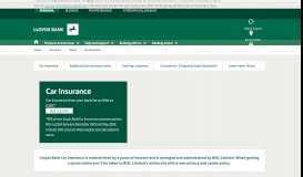 lloyds motor insurance self service.